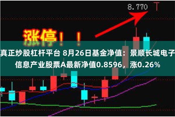 真正炒股杠杆平台 8月26日基金净值：景顺长城电子信息产业股票A最新净值0.8596，涨0.26%