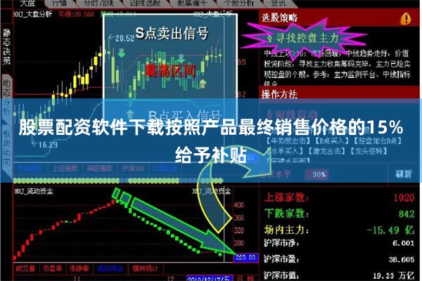 股票配资软件下载按照产品最终销售价格的15%给予补贴