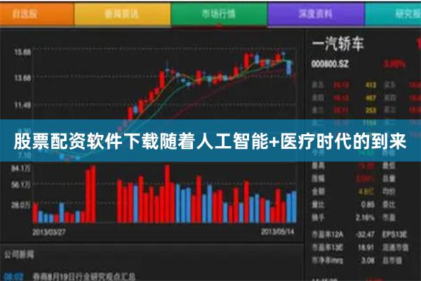 股票配资软件下载随着人工智能+医疗时代的到来