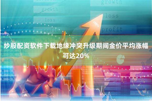 炒股配资软件下载地缘冲突升级期间金价平均涨幅可达20%